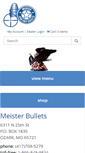 Mobile Screenshot of meisterbullets.com